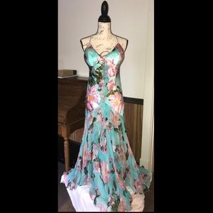 Diane Freis Vintage Silk Gown